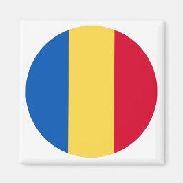 Roemeense vlag magneet