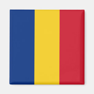 Roemeense vlag magneet