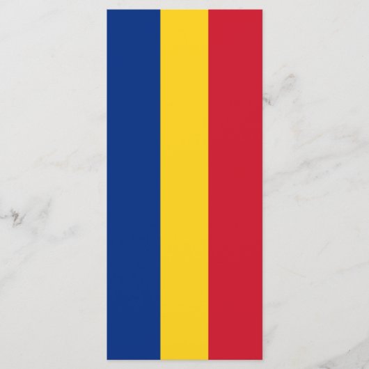 Roemeense vlag menu (Voorkant)