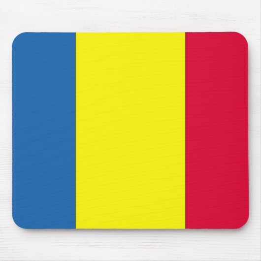Roemeense vlag muismat (Voorkant)