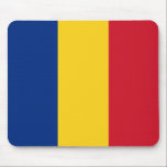 Roemeense vlag muismat<br><div class="desc">Patriottische vlag van Roemenië.</div>