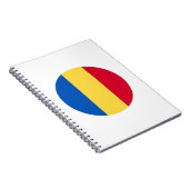 Roemeense vlag notitieboek (Rechterzijde)