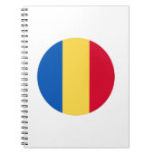 Roemeense vlag notitieboek (Voorkant)