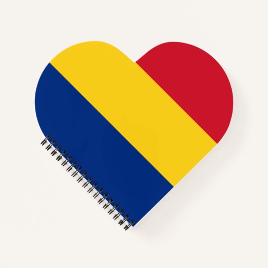 Roemeense vlag notitieboek (Voorkant)