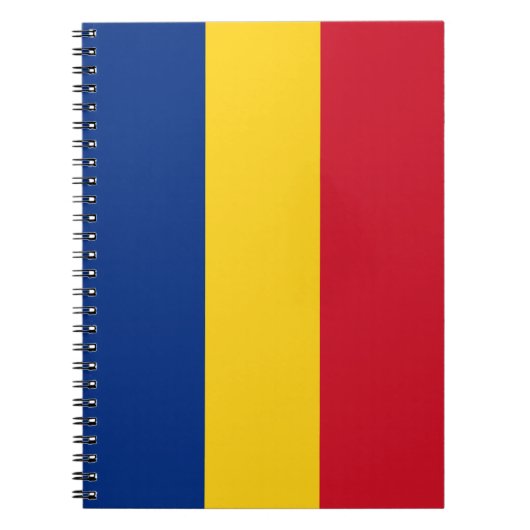 Roemeense vlag notitieboek (Voorkant)
