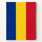 Roemeense vlag notitieboek (Achterkant)