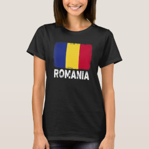 Roemeense vlag ondersteunt Roemeense Mannen voor v T-shirt