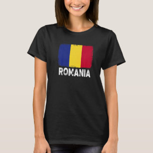 Roemeense vlag ondersteunt Roemeense Mannen voor v T-shirt