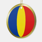 Roemeense Vlag Ornament (Links)
