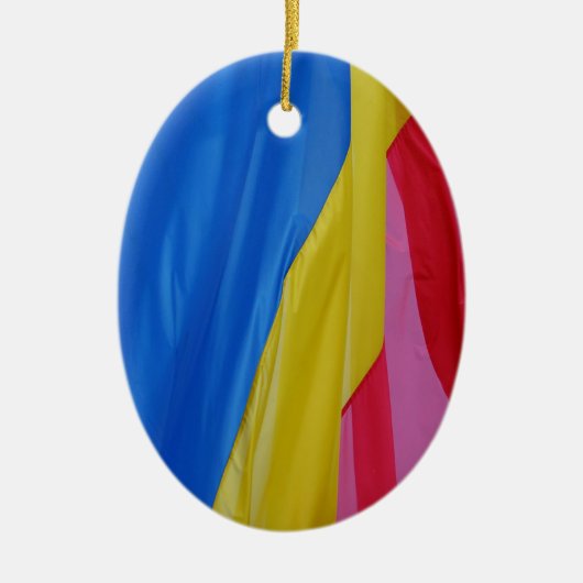 Roemeense vlag Ornament (Voorkant)