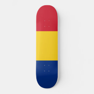 Roemeense vlag persoonlijk skateboard