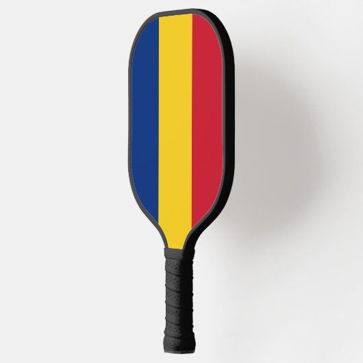 Roemeense vlag pickleball paddle (Links)