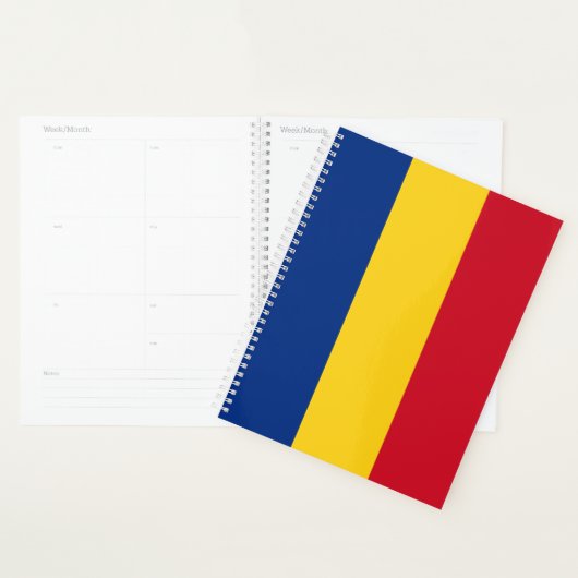 Roemeense vlag planner (Display)