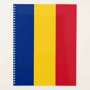Roemeense vlag planner