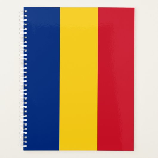 Roemeense vlag planner (Voorkant)