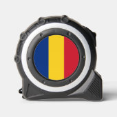 Roemeense vlag rolmaat (Voorkant)