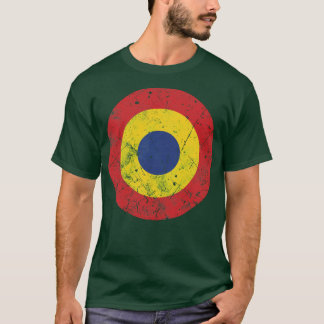 Roemeense vlag Roundel T-shirt