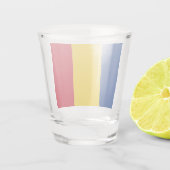 Roemeense vlag shot glas (Achterkant)
