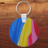 Roemeense Vlag Sleutelhanger (Voorkant)