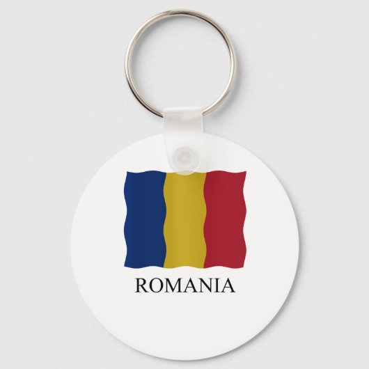 Roemeense vlag sleutelhanger (Voorkant)