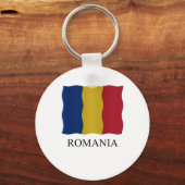 Roemeense vlag sleutelhanger (Voorkant)