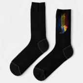 Roemeense vlag sokken (Links)