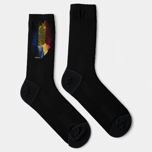Roemeense vlag sokken (Rechts)