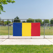 Roemeense vlag spandoek (Insitu)