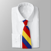 Roemeense vlag stropdas (Gebonden)