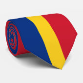 Roemeense vlag stropdas (Opgerold)