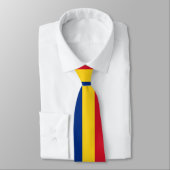 Roemeense vlag stropdas (Gebonden)