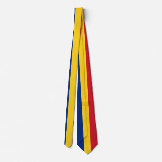 Roemeense vlag stropdas (Achterkant)