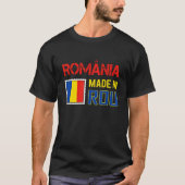 Roemeense vlag t-shirt (Voorkant)