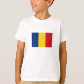 Roemeense vlag t-shirt (Voorkant)