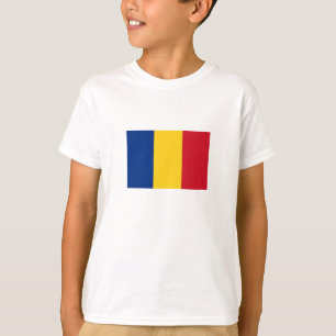 Roemeense vlag t-shirt