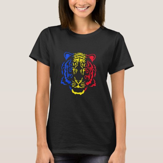 Roemeense vlag t-shirt (Voorkant)