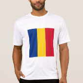 Roemeense vlag t-shirt (Voorkant)