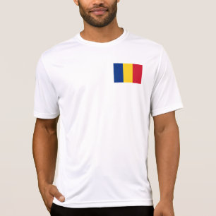 Roemeense vlag t-shirt