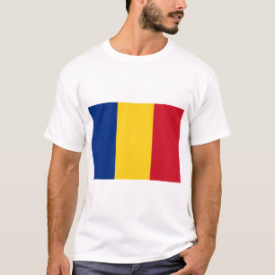 Roemeense vlag t-shirt