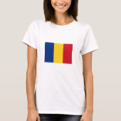 Roemeense vlag t-shirt (Voorkant)