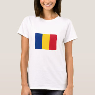 Roemeense vlag t-shirt
