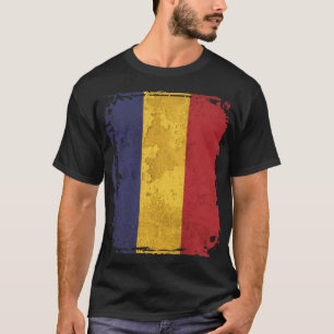Roemeense vlag t-shirt
