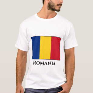 Roemeense vlag t-shirt