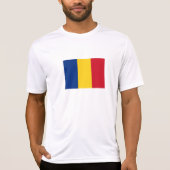 Roemeense vlag t-shirt (Voorkant)