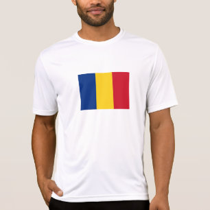 Roemeense vlag t-shirt