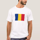 Roemeense vlag t-shirt (Voorkant)