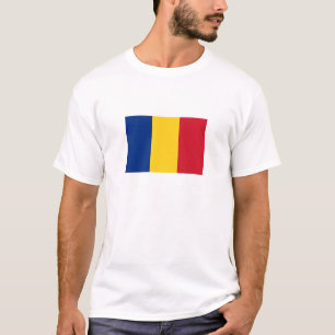 Roemeense vlag t-shirt