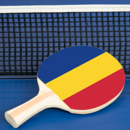 Roemeense vlag tafeltennisbatje