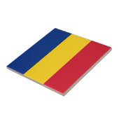 Roemeense vlag tegeltje (Zijkant)