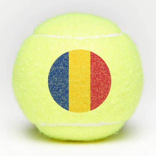 Roemeense vlag tennisballen (Voorkant)